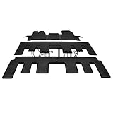 Car Lux - AR05561 Tappetini in gomma su misura per Tourneo Custom dal 2018-