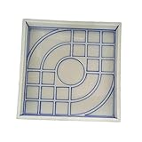 Stgfyxgs Cassaforma in Cemento, Casseforme per Gradini, Casseforme Riutilizzabili, Casseforme Manuali per Mattoni, per Vialetti Da Giardino, per La Casa E Il G