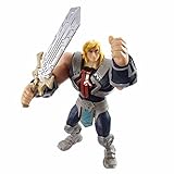 Masters of the Universe- He-Man and The Masters of the Universe, Personaggio He-Man Snodato da Collezione con Accessorio, Giocattolo per Bambini 4+ Anni, HBL66