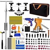 Tirabolli per Carrozzeria 120 Pezzi, Kit Levabolli Carrozzeria Auto con Ventosa, Estrattore, Martello e Accessori Completi – Kit Ventosa Carrozzeria Auto per Auto, Moto e Attrezzature in Metallo