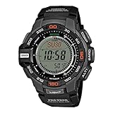 Casio Reloj pro trek orologio Uomo Digitale Al quarzo con cinturino in Plastica PRG-270-1ER