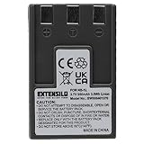EXTENSILO batteria compatibile con Canon Digital Ixus 330, 400, 300, V, 430, 500, V2, V3 fotocamera (950mAh, 3,7V, Li-Ion)