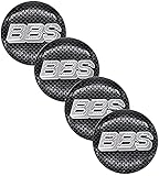 WOAFEY Coprimozzo 4 PZ 65mm per BBS Coprimozzo per Mozzo Centrale per Auto Cerchi per Lo Styling Automatico Copertura Badge Emblem Sticker Tappi per Mozzo Ruota