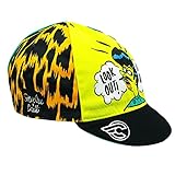 Cinelli Stevie Gee Cappellino da Ciclismo, Guarda Fuori, Taglia Unica Unisex-Adulto