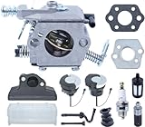Kit Carburatore per STIHL 021, 023, 025, MS 210, MS 230, MS 250 Motosega, ADEFOL Parti di Ricambio include Carburatore e Guarnizione Candela Tubo Filtro Tappo Accessorio 13 in 1