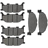 Cnornus Pastiglie Freno Anteriore e Posteriore per Yamaha YP 400 Majesty Non ABS 2005-2013 YP 400 Majesty ABS 2007-2013 TDR 125 1993-2003 XP 500 T-Max 2004-2007 XVS 125 Dragstar Tmax 500