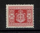 LaVecchiaScatola 1945 Segnatasse Luogotenenza 20 Lire SAS.96 MNH/**