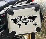 2pz Adesivi per Moto Compatibili con Moto Honda CRF 1000 L Africa Twin 2016 (nero)