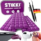 STIKKI® Pasta per la pulizia di cellulari, smartphone, cuffie etc. – Kit di pulizia professionale con strumenti multifunzione inclusi