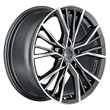 CERCHIO IN LEGA MAK UNION 8.5x19 5x112 ET 42 GUN MET-MIRROR FACE