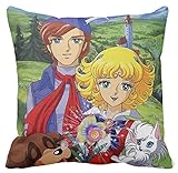 Pillow Cuscino Personalizzato 40X40 Lulu' L' Angelo tra I Fiori Cartone Anni 80 Idea Regalo
