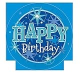 Pioneer Europe- Piatto per Feste, Blu, 45631