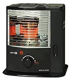 Zibro RS-122, Stufa a Combustibile Meccanica Portatile, Eccellenza Giapponese, Riscalda fino a 32 metri quadrati, Nessuna installazione necessaria, Potenza 2200 W