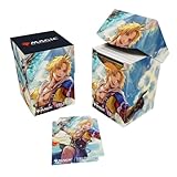 Ultra Pro - Final Fantasy x Universes Beyond Tidus (Commander) 100+ Deck Box per Magic: The Gathering | Accessori per carte collezionabili, attrezzatura da gioco di carte da collezione, forniture per