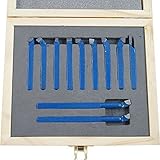 KATSU Tornio Tornitura Fresatura Set di Utensili da Taglio 11 Pezzi 6MM Fresa per Saldatura per Torni CNC Lavorazione dei Metalli Ingegneria