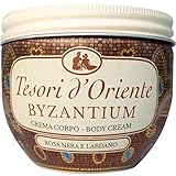 Tesori d'Oriente - Crema Corpo Profumata Byzantium, Texture Soffice Nutriente e Idratante per la Pelle, Note Esotiche, 300ml