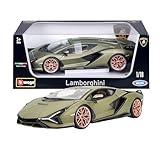 Burago - 1:18 Lamborghini Sian FKP 37 Modellino, 390778.004