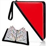 900 Tasche raccoglitore carte pokemon,Grande capacità album pokemon,PU Impermeabile raccoglitore con cerniera adatto per le tue carte di gioco preferite