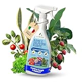 LERAVA Rame e Zolfo Spray (700 ml) - Fungicida rameico naturale per piante contro Oidio, Peronospora e macchie brune - Concime con rame, ferro, Manganese e zinco - Ideale per orto, frutteto e giardino