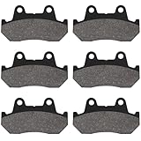 Cyleto anteriore e posteriore pastiglie freno per GL1200 Goldwing 1200 1984 1985 1986