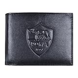 AS Roma 163188, Accessori da Viaggio-Portafogli Unisex-Adulto, Nero, 12,5x9,5x2 cm