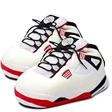 Knuffis Pantofole Sneaker pantofole da bambino per ragazzi pantofole da ginnastica in peluche 26-34