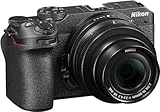 Nikon Z30 + Z DX 16-50 VR + Lexar SD 64 GB 800x Fotocamera Mirrorless, CMOS DX 20.9 MP, LCD Angolazione Variabile, Registrazione fino 125min,Video 4K,Nero,[Nital Card: 4 Anni]
