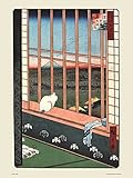 onthewall Hiroshige - Stampa artistica giapponese Asakusa Riso Fields