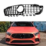 Griglia paraurti anteriore nera GT per Mercedes-Benz W177 Classe A A250 A35 AMG 2019-2022