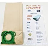 8 SACCHETTI ASPIRAPOLVERE COMPATIBILI CON SE - BO GARBO 6629 R TUONO GARBO 2 GARBO 3 NO ORIGINALI SE 3