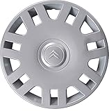 Kit di 4 copricerchi adattabili - 439/14 non originali - per Citroen Nemo / C3 - diametro 14" (35,56 cm)