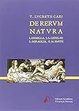 De rerum natura. Per i Licei e gli Ist. magistrali