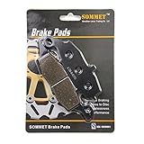 SOMMET 1 coppia Pastiglie freno Anteriori sinistro per Suzuki GSX 750 F 1998-2006 / GSX 750 1998-2003