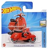 Hot Wheels - Vespa 90 SS Super Sprint [1966] - Factory Fresh 6/10 - HRY52 - Short Card - Moto - Rosso - Mattel 2024-1:64