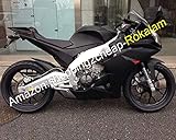 Per Aprilia RS4 125 Parti 2012 2013 2014 2015 RS4 50 12 13 14 15 Nero Opaco Sport Moto Carena Kit (stampaggio ad iniezione)