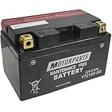 BATTERIA MOTORPARTS MINARELLI YTZ10S-BS 12V 8,6AH COMPATIBILE CON SUZUKI GSX-S TQMO KATANA JINDACHI 1000 2019-2020 AGM SENZA MANUTENZIONE MOTO SCOOTER