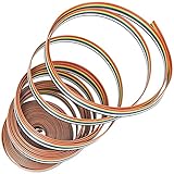 VISSQH 10 m IDC cavo a nastro piatto 10 pin per Raspberry Pi Breadboard's o il vostro Arduino, Rainbow Flat Ribbon (1,27 mm)