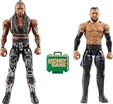 Mattel WWE Main Event - Damian Priest e Finn Balor Series 20, set Championship Showdown da collezione con 2 personaggi e accessori inclusi, giocattolo per bambini, 6+ anni, JCV72