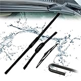 ,per Toyota RAV4 XA30 2006 2007 2008 2009 2010 2011 2012 Tergicristalli Anteriori e Posteriori Accessori Auto RAV 4 30 Parabrezza