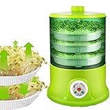 ZDYLM-Y Germoglio di Semi, Germinatore Elettrico termostato Automatico per irrigazione, 3 Strati di Grande capacità