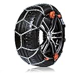 Weissenfels PRESTIGE E11 - Catene da Neve Omologate, 1 paio - Consigliata per Auto di media e grossa clindrata, NM44110STD