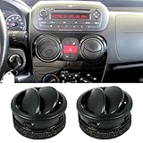 2 Bocchette CENTRALI Griglia di Ventilazione per Diffusore d'aria Centrale per Fiorino, Qubo, Nemo, Bipper OE: 735461076, 8265.JJ