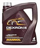 MANNOL Dexron III Automatic Plus, 4 Litre