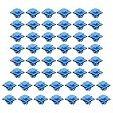 The Lord of the Tools 50 clip per passaruota e modanatura laterale, in plastica, blu, compatibili con Hyundai Santa Fe Tucson Kia Soul Sportage