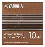 YAMAHA SA10P-12 Corde per Chitarra Acustica – 12-String Light (010-047),Phosphor Bronze