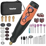 Vastar Utensili rotanti multifunzione 135 W kit, elettrico, 6 velocità regolabile, 8000-35000 giri/min, con 210 accessori, adatto per taglio, incisione, foratura, rettifica, lucidatura