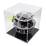 INNERSPACE TECA ESPOSITORE VETRINA PER LEGO 10188 75159 MORTE NERA 21323 GRAND PIANO 21318 CASA SULL'ALBERO MODELLISMO ACTION FIGURE DA COLLEZIONE 47x47x47 cm CRYSTAL PLEXIGLASS ANTI-UV