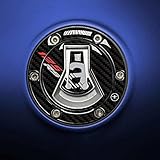 labelbike - Adesivo in Resina Gel 3D Protezione tappo serbatoio moto compatibile con Aprilia RS 125