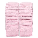 Toocool - Scaldamuscoli unisex scaldamuscolo danza ballo moda caldi inverno LW01 [Taglia unica,Rosa]