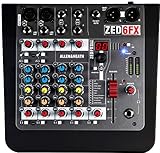 Allen & Heath ZED-6FX - Mixer analogico compatto a 6 ingressi con FX